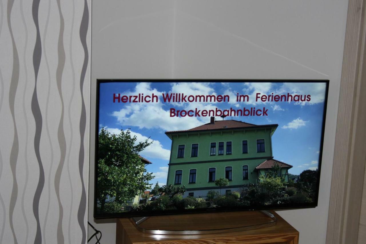 Ferienhaus Brockenbahnblick Wernigerode Zewnętrze zdjęcie